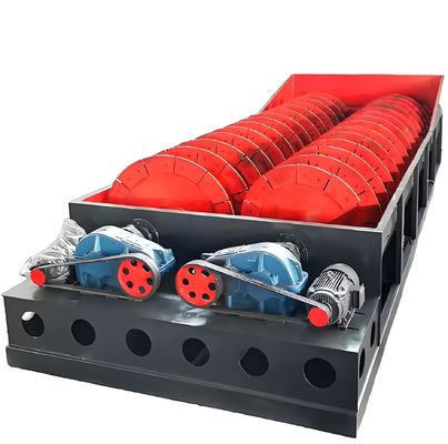 Un buon prezzo. Macchina di pulizia a doppia spirale ad alta efficienza per la lavorazione di sabbia e ghiaia personalizzabile ed ecologica in linea