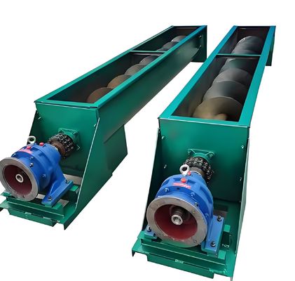 Un buon prezzo. Acqua di scarico Slurry Solid Sludge U Trough Type Tube Tubular Screw Transport Conveyor per l'industria con Hopper in linea