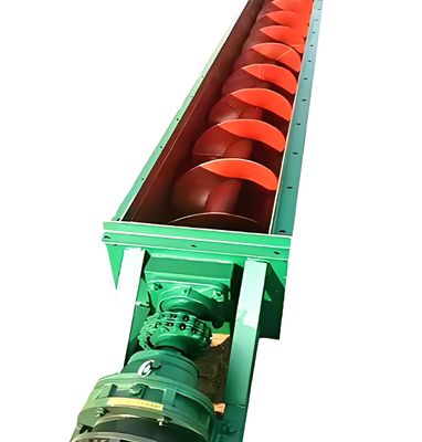 Un buon prezzo. Convogliatore a spirale in tubo per alimenti in polvere granulare con design facile da pulire e inclinabile di livello industriale in linea