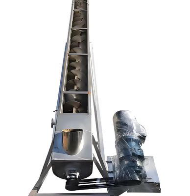 Un buon prezzo. Convogliatore automatico in acciaio inossidabile a forma di U a vite di alimentazione con design modulare per polveri chimiche in linea