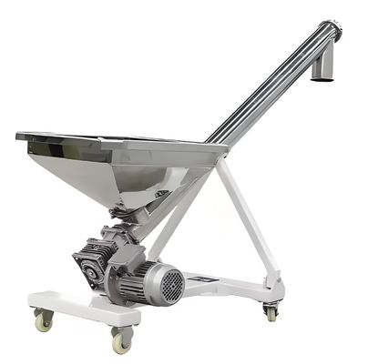 Un buon prezzo. Alimentatore a vite a forma di U in acciaio inossidabile di grado industriale con angolo di alimentazione regolabile e alta precisione in linea
