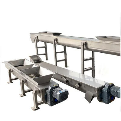 Un buon prezzo. Convogliatore a vite senza albero in acciaio inossidabile Solids efficienti di fango che trasportano Design resistente alla corrosione in linea