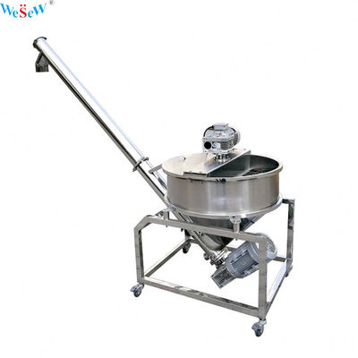 Un buon prezzo. Convogliatore a vite inclinato di tipo hopper in acciaio inossidabile con elevata precisione per la movimentazione dei materiali in linea