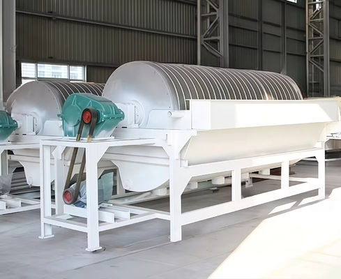 Un buon prezzo. Concentratore a tamburo magnetico ad alta capacità per la lavorazione dei minerali in linea