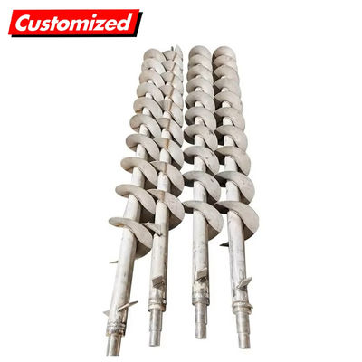 Un buon prezzo. Coclea personalizzata resistente al calore in acciaio inossidabile e fantina elicoidale per applicazioni industriali in linea