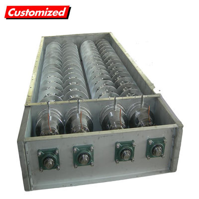 Un buon prezzo. Convogliere a vite a volo ad alta efficienza, resistente al calore, per la movimentazione di materiali sfusi in linea