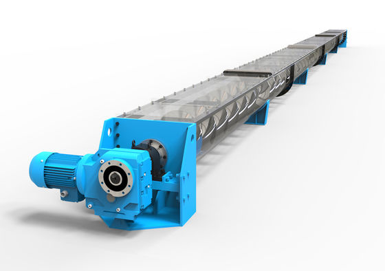 Un buon prezzo. Convogliatori a spirale di grado industriale per il trasporto di materiali da costruzione e rifiuti solidi in vari ambienti industriali in linea