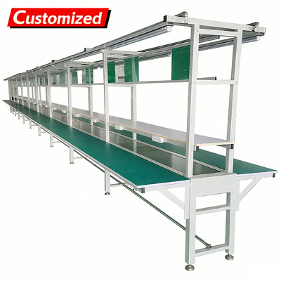 Un buon prezzo. Convogliatore a cintura mobile da 750W per la linea di assemblaggio di fabbrica Capacità 800KG in linea