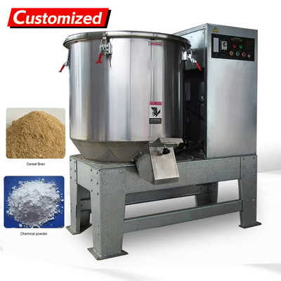 Un buon prezzo. Miscelatore ad alta velocità in acciaio inossidabile 100-2000kg/h per materie prime plastiche in linea