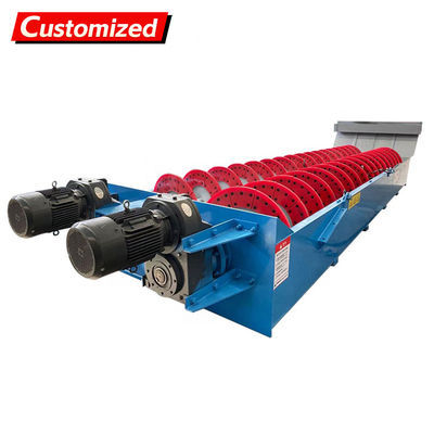 Un buon prezzo. custom High Efficiency Silica Sand Washing Plant Machine Screw Sand Washing Spiral Equipment used in construction, building materials and mining in linea