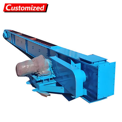 Un buon prezzo. Durable and Easy Clean Adjustable Speed Chain Scraper Conveyor for Material Transmission in linea
