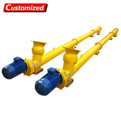 Un buon prezzo. Customized Cement Screw Feeder with 7.5kw Motor and 6m or 9m Length for Concrete Batching Plants in linea