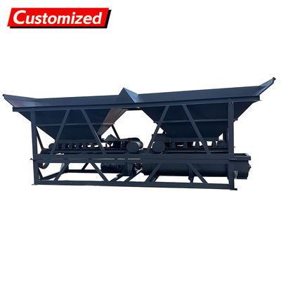 Un buon prezzo. 220V 18kw Mobile Water Stabilizer Mixing Station Continuous Soil Mixer with 5000 kg Capacity for Concrete Batching Plant in linea