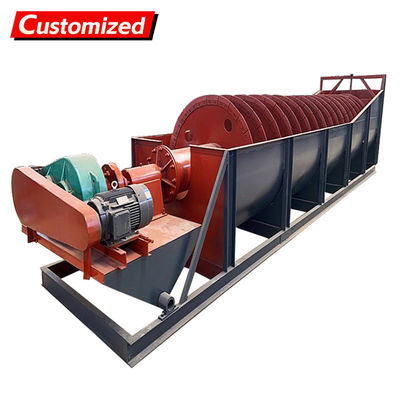 Un buon prezzo. oem Screw Sand Washing Machine 175 T/h Spiral Sand Washer Sand Washing Plant Manufacture Spiral Sand Washer to motorway,hydropower, building wash, classify, eliminatecontaminants. in linea