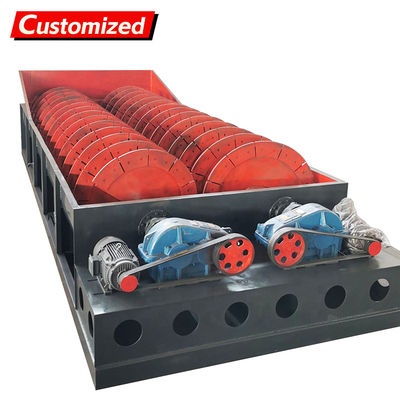 Un buon prezzo. Industrial Double-Spiral Screw Classifier Sand Washing Machine for Fine Sand Gravel Grit Silica Washing in linea