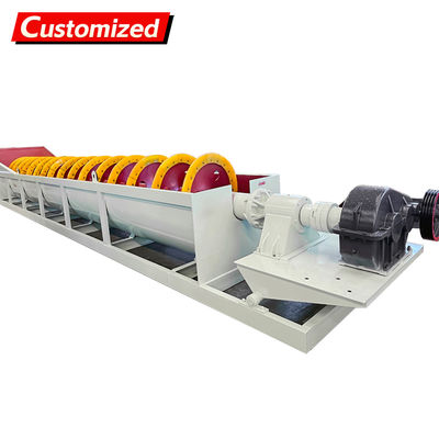 Un buon prezzo. OEM professionale lavatrice a spirale per sabbia Attrezzatura per la pulizia di sabbia e ghiaia Attrezzatura per il lavaggio e la classificazione a spirale di aggregati Fornitore di fabbrica in linea