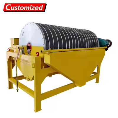 Un buon prezzo. OEM Small Wet Magnetic Separator Strong Water Beneficiation Magnetic Iron Remover Limonite Drum Wet Wet Magnetic Magnetic Separator mining, waste-to-energy plants in linea