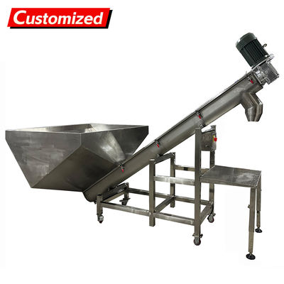 Un buon prezzo. Material Screw Conveyor Feeder Competitive Price Customization Inclined Screw Auger Conveyor With High Efficiency Manufacturer's Factory in linea