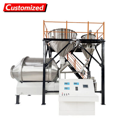 Un buon prezzo. Custom Stainless Steel Drum Mixer Dry-Wet Mixing Equipment Weighing Hopper Platform Drum Mixer - Weighing Hopper for Food, Pharmaceutical, and Chemical Industries in linea