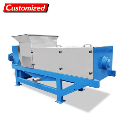 Un buon prezzo. Acciaio inossidabile su misura rifiuti alimentari polpa di canna da zucchero Dehidratore idraulico / succhiatore di frutta e verdura Screw Press Dehydrator Succhiatore commerciale in linea