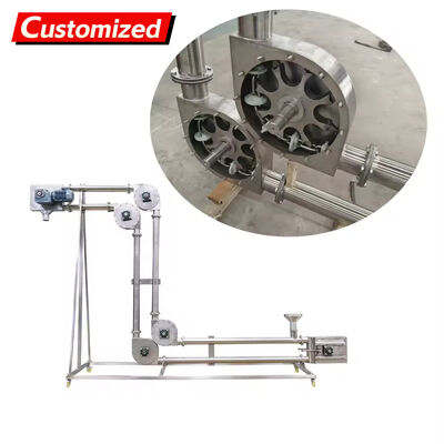 Un buon prezzo. Trasportatore a catena tubolare personalizzato Tubo flessibile in acciaio inossidabile Trasportatore a catena tubolare Trasportatore a disco di tipo tubolare Trasportatore di cereali Produttore di macchinari in Cina in linea