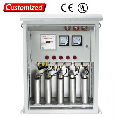 Un buon prezzo. Scatola di distribuzione impermeabile a parete personalizzata con protezione IP55 e compensazione del condensatore per armadi fotovoltaici in linea