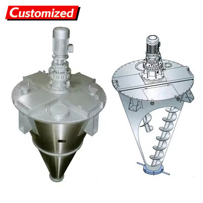 Un buon prezzo. Miscelatore a vite conico in acciaio inossidabile da 50 litri SUS316L personalizzato per la macchina di miscelazione della polvere per la lavorazione chimica in linea