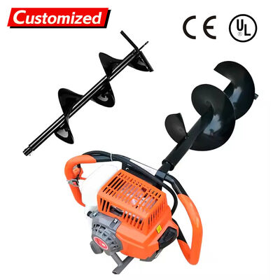 Un buon prezzo. Trivella portatile a benzina - Trivella multifunzione per la piantumazione di alberi e l'estrazione mineraria in linea